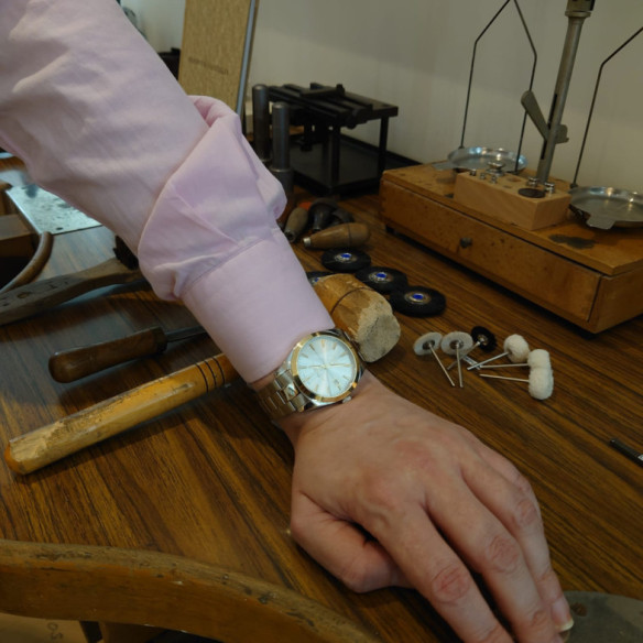 Tissot Gentleman Powermatic 80 silicio lunetta in oro massiccio 18 carati - Tissot Gentiluomo