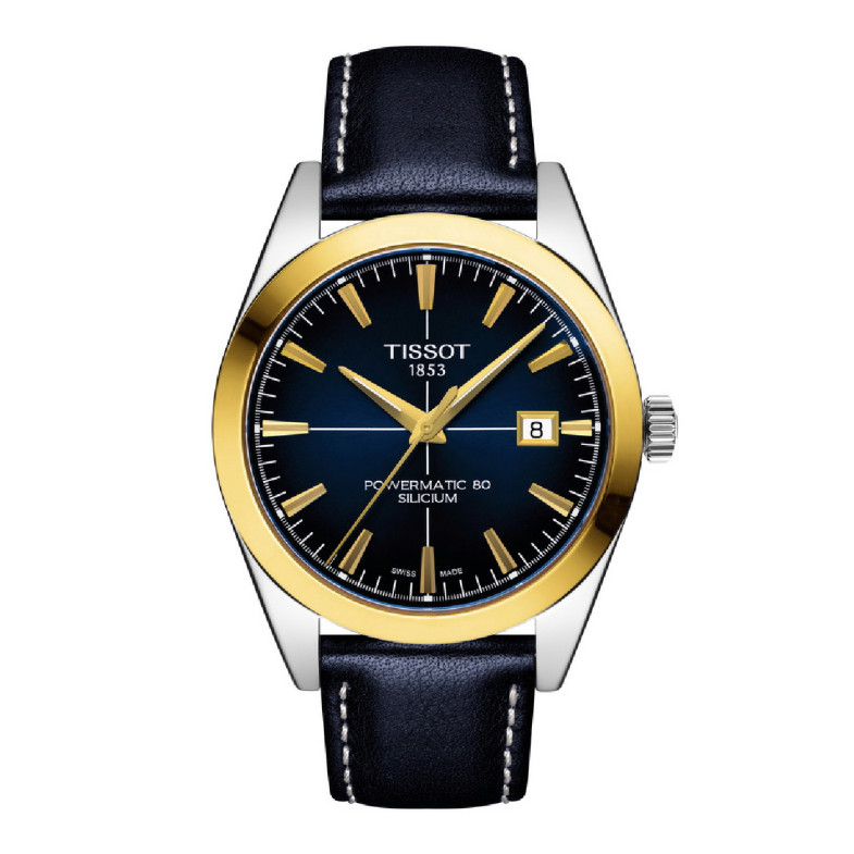 Tissot Gentleman Powermatic 80 Silicium Solid 18K Gold Bezel - Tissot Gentleman