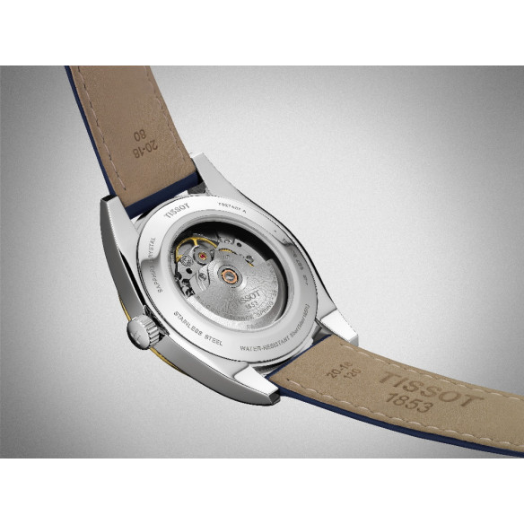 Tissot Gentleman Powermatic 80 Silicium Solid 18K Gold Bezel - Tissot Gentleman