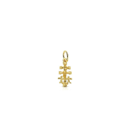 Caravaca Cross 18K Gold 19x9mm - Crossings of Caravaca