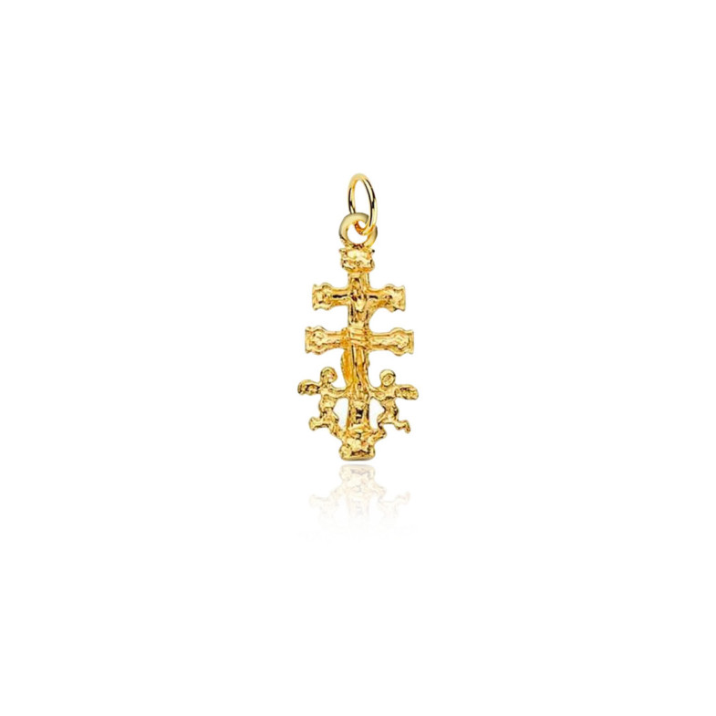 Caravaca Cross 18K Gold 23x12mm - Crossings of Caravaca