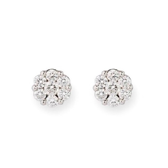 Pendientes Diamantes Camelia 1.50 Dormilonas - Brincos de noiva