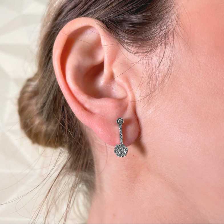 Pendientes Diamantes Aniversario - Pendientes de Novia