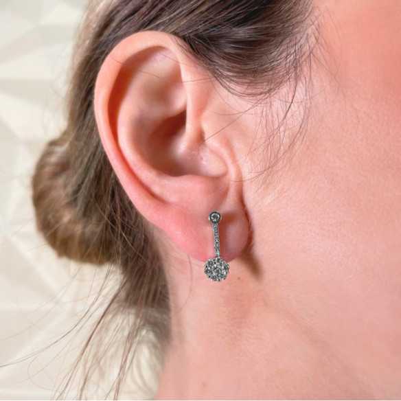 Pendientes Diamantes Aniversario - Pendientes de Novia