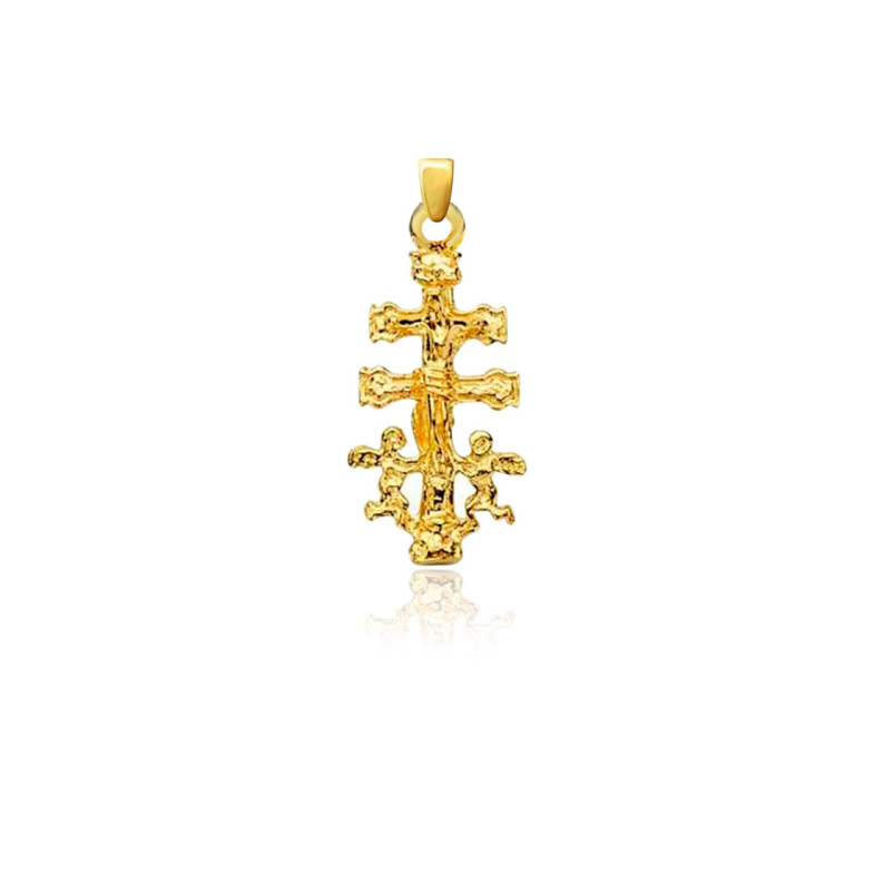 Cruz de Caravaca Oro 18K 29x14mm - Pendentifs de l'homme