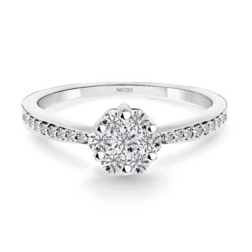 Camelia Diamantring 0.49 - RINGE