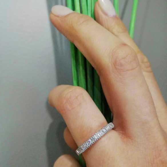 Alliance Diamond Ring PRINCESS 0.48 - Rings