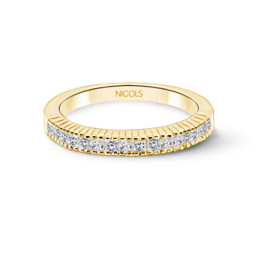 Anillo Alianza Princess 0.48 Oro Amarillo - Prinzessin