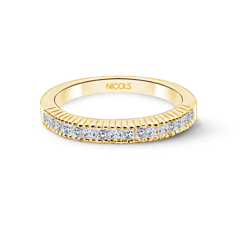 Anillo Alianza Princess 0.48 Oro Amarillo - Prinzessin
