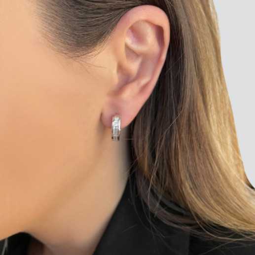 Pendientes Diamantes Aro Diamond Classic - Pendientes de Novia 2