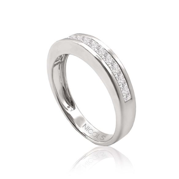 Anillo Alianza Princess 0.55 - Talla Princesa