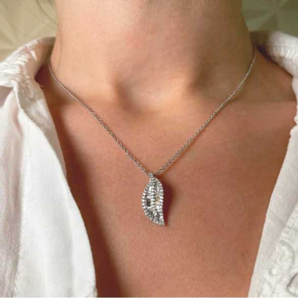 Collar Diamantes Diamond Leaf - Colgantes de Diamantes
