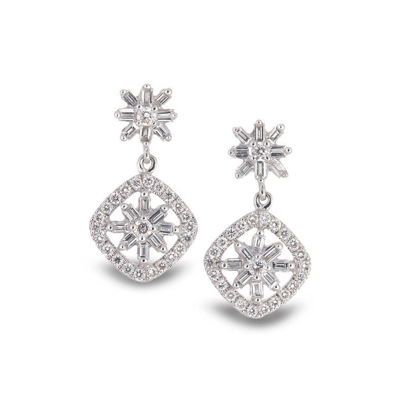 Pendientes Diamantes Spring Time - Pendientes de Novia