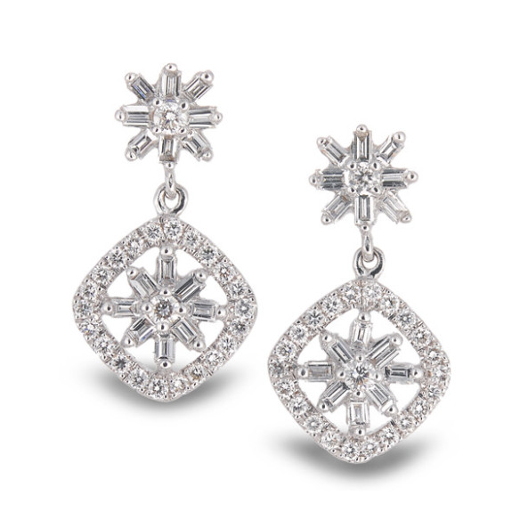 Pendientes Diamantes Spring Time - Pendientes de Novia