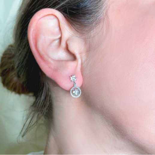 Diamant Ohrringe Diamond Classic - Brautohrringe 2