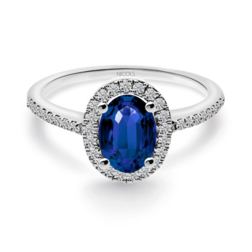 Sapphire ring Orla 0.90 LIA - Sapphire rings