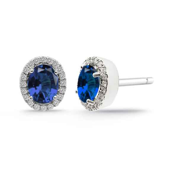 LIA Orla 1.80 Sapphire earrings - Sapphire earrings