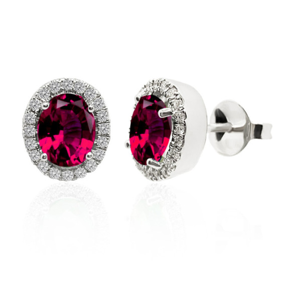 Pendientes Rubi Orla Dalia 1.80 - Pendientes de Rubi