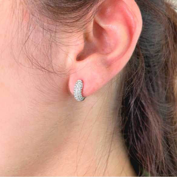 Ohrringe Aro Diamond Classic - Brautohrringe