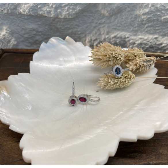 Diamond earrings Rubies ANNIVERSARY - Rubi earrings