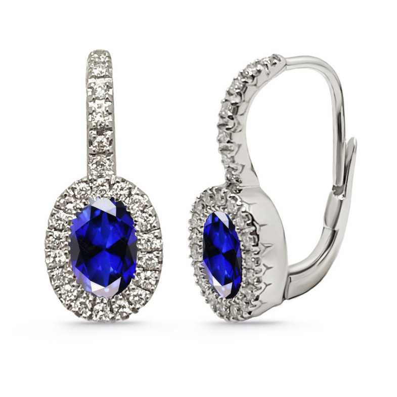Diamante orecchini anniversario Sapphire - Inizio