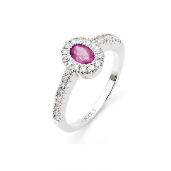 Anillo Diamond Colour - Anillos de Rubí