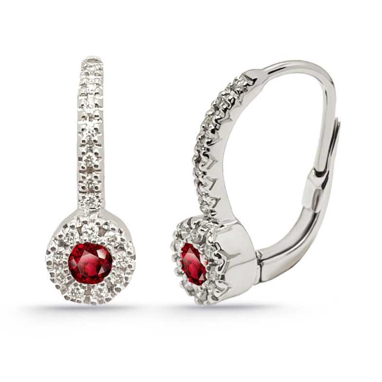 Color Diamond Earrings - Rubi earrings