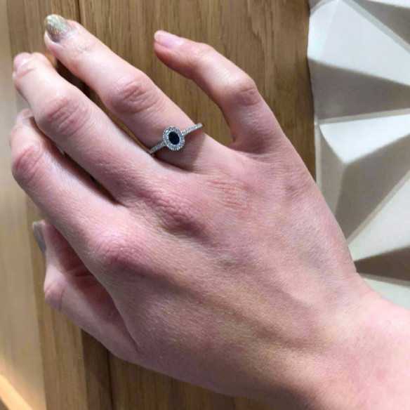 Anillo Diamond Colour - Anillos de Zafiro