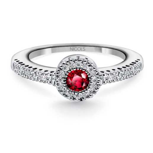 Ruby Ring Love Color - Ruby Rings