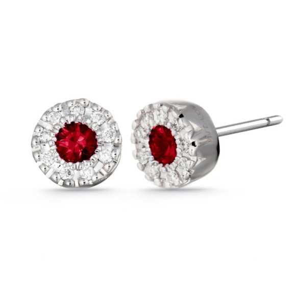 COLOR DIAMOND Earrings Rubi Dormilona - Rubi earrings