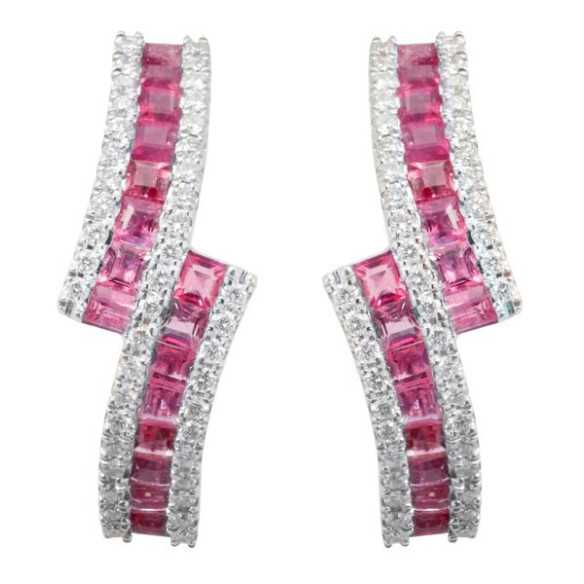 Pendientes Diamond Colour - Pendientes de Rubi