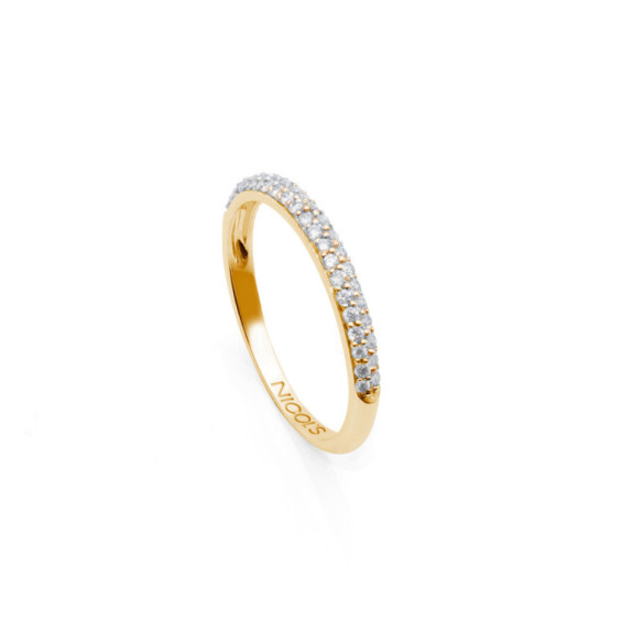 Alianza Diamantes Lilia 0.32 Oro Rosa - ANILLOS