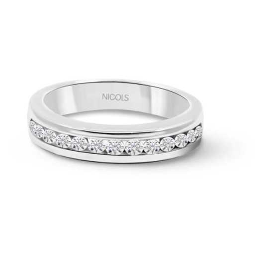 Chloe Diamond Ring 0.45 White Gold - Brilliant Cut Wedding Ring