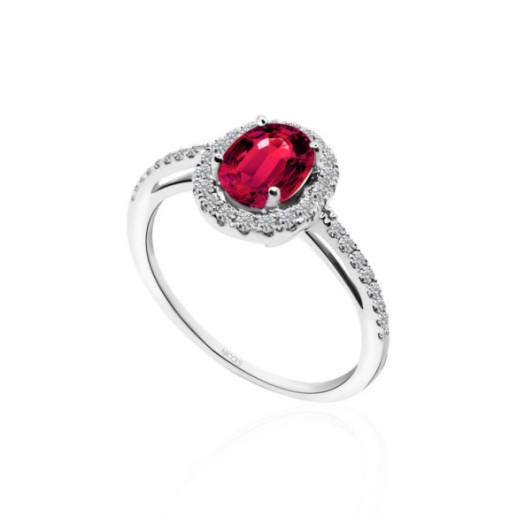 Ring Rubin Orla Dalia 1,00 - Rubinringe 2