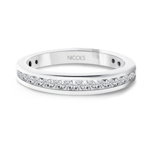 Chloe Diamond Ring 0.35 White Gold - Brilliant Cut Wedding Ring