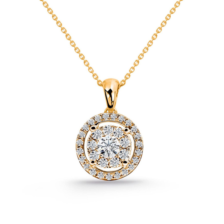 Colgante Diamantes Rosetón Spot - Pendentifs de diamant