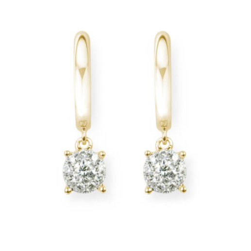 Pendientes Diamantes Criolla Band - Boucles d'oreilles en diamant