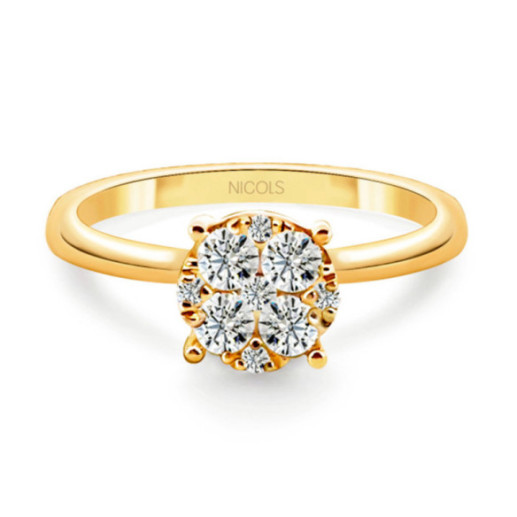 GARDENIA Diamond Ring 0.52 - Brilliant Cut