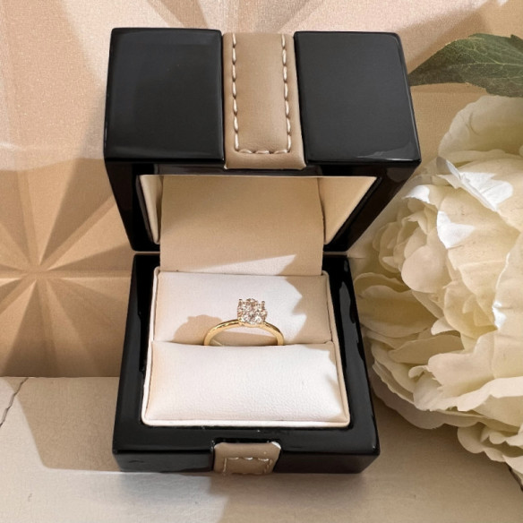 Anillo Diamantes Gardenia 0.52 - Talla Brillante