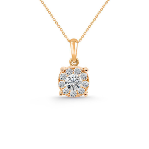 Colgante Diamantes Rosetón Spot - Pendentifs de diamant