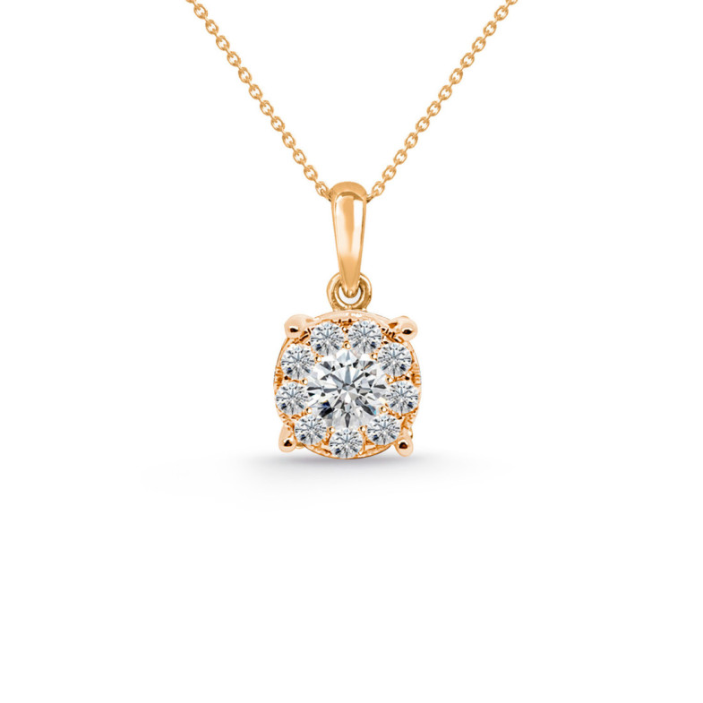 Colgante Diamantes Rosetón Spot - Pendentifs de diamant