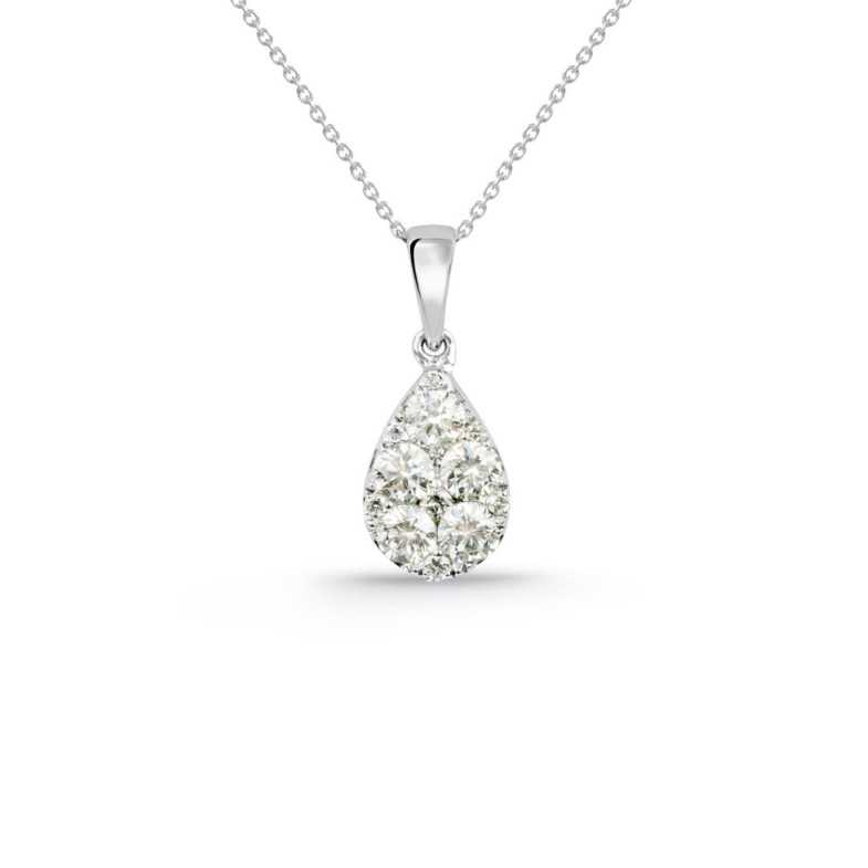 Colgante Diamantes Drop - Colgantes de Diamantes