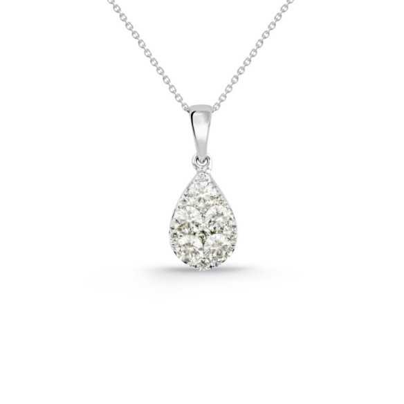 Colgante Diamantes Drop - Colgantes de Diamantes