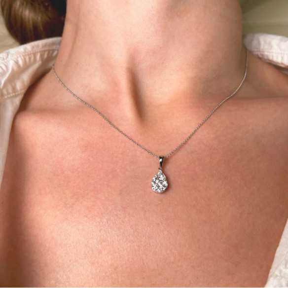 Colgante Diamantes Drop - Colgantes de Diamantes