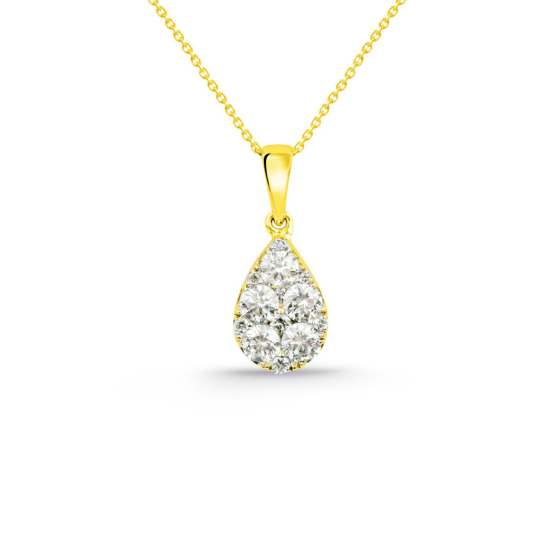 Diamond Pendant DROP - Diamond pendants