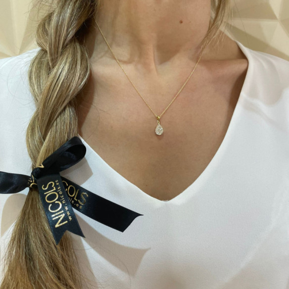 Diamond Pendant DROP - Diamond pendants