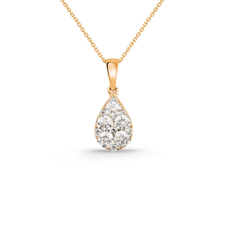 Colgante Diamantes Drop - Colgantes de Diamantes
