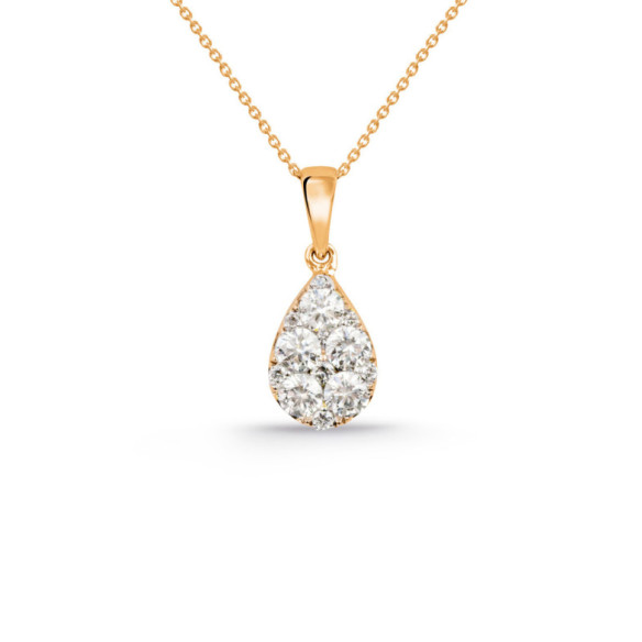 Colgante Diamantes Drop - Colgantes de Diamantes