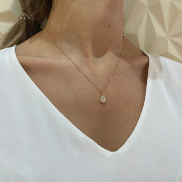 Colgante Diamantes Drop - Colgantes de Diamantes