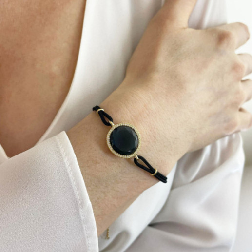 Pulsera Topacio Y Diamantes New Wave - Pulseiras de cor de pedras 2